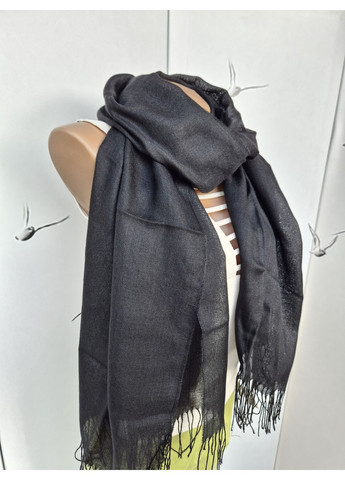 Шарф-палантин жіночий однотонний з китицями 188х73 см Без бренду No Brand (361109217)