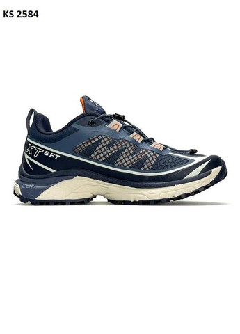 Синій кросівки чоловічі salomon xt-6 ft blue саломон хт 6 сині демісезон No Brand