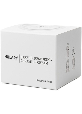 Возобновляющийся крем с керамидами и постбиотиками Barrier Restoring Ceramide Cream 50ml (1401413-24674098) Hillary (368658407)