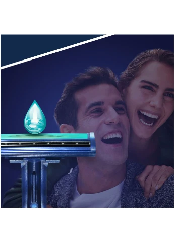 Бритва одноразовая Blue 2 Plus 5 шт (3014260283254) Gillette одноразовая Blue 2 Plus 5 шт (268145593)