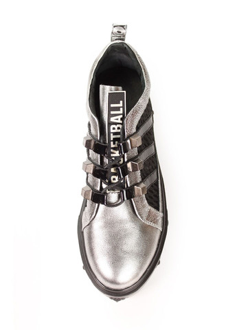 Серебряные женские кеды It-Girl