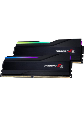 Память для настольных компьютеров 32 GB (2x16GB) DDR5 6400 MHz Trident Z5 RGB Black G.SKILL (317275185)