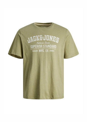 Хакі (оливкова) футболка Jack & Jones