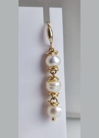 Серьги с жемчугом 2540 с пресноводным белым жемчугом MINOV (311310481)