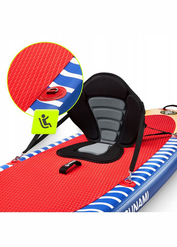 Надувная SUP доска 350 см с веслом Wave T04 () TSUNAMI P-5907739314239 (342758405)