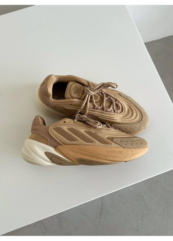 КРОСІВКИ ЖІНОЧІ ADIDAS OZELIA BEIGE V2 АДІДАС ОЗЕЛІЯ No Brand бежеві демісезони (368861927)