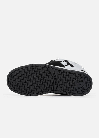 Чорно-білі кросівки чоловічі dc black-white No Brand COURT Graffik