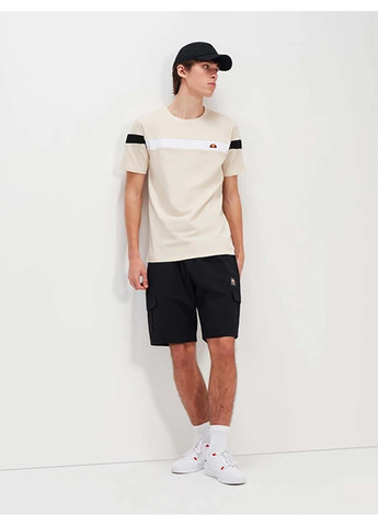 Бежевая мужская футболка caserio t-shirt бежевый Ellesse