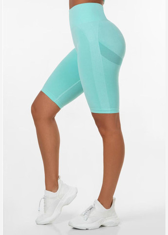 Велосипедки спортивные с эффектом пуш-ап, салатового цвета, размер S Trends (330245523)