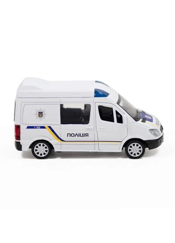 Автомодель детская Полиция Mersedes-Benz Sprinter TechnoDrive 250294 инерционная JD Toys (374481526)