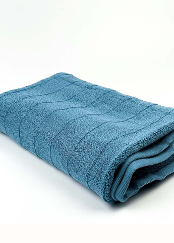 Homedec полотенце лицевое махровое 100х50 см полоска синий производство - Турция