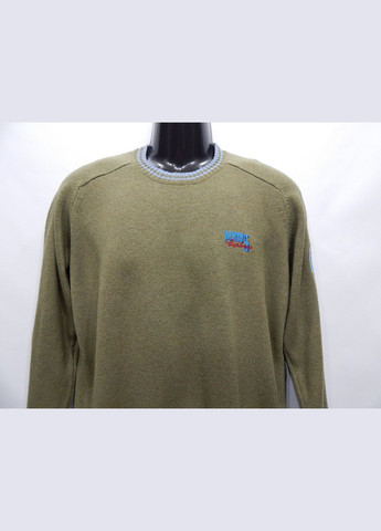 Зелений зимовий светр чоловічий вовняний men's classic р.50 011sm (тільки в зазначеному розмірі, тільки 1 шт.) No Brand