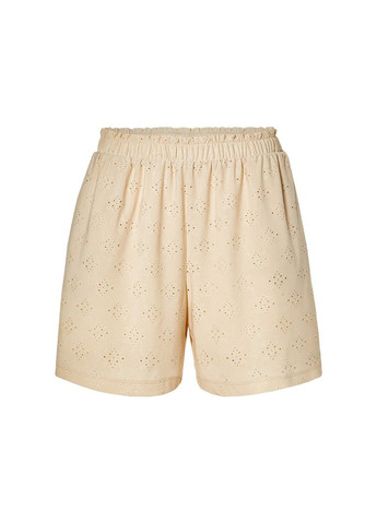 Шорти Бермуди з перфорованою вишивкою для жінки LIDL 449561 бежевий Esmara (338469384)
