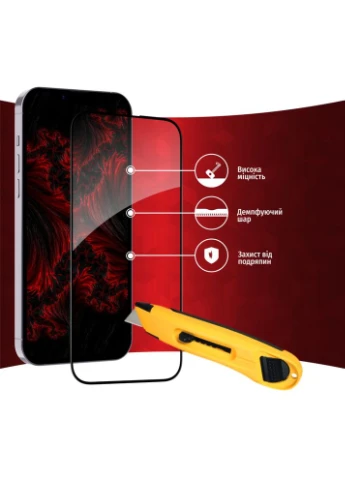 Защитное стекло (m14043) Intaleo Full Glue Apple iPhone 14 (375803694)