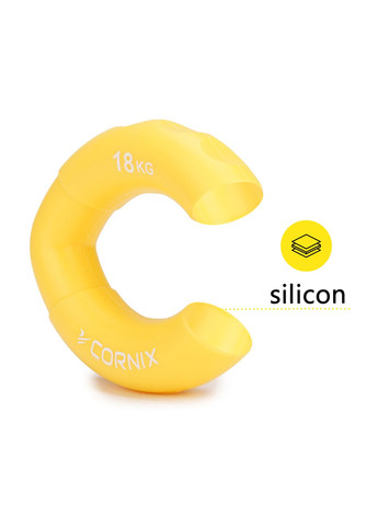 Еспандер кистьовий силіконовий 18 кг Cornix XR-0073 (323163796)