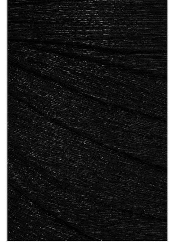 Чорна святковий, кежуал, коктейльна, вечірня стильна святкова сукня міні футляр, силуетна Maje