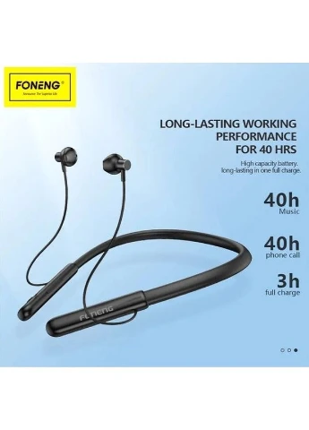 Bluetooth-гарнитура BL37 Digital Display Neckband Bluetooth Earphone (BL37-BE-DDN) FONENG (396718519)