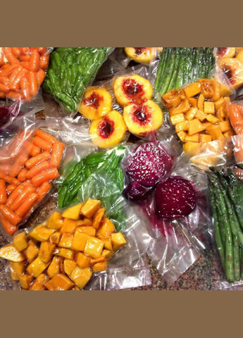 Пакеты Вакуумные 20х30 см ✔ ПЛОТНЫЕ - 180 мк ✔ 2 Стороны Гладкие 🔥 100 шт в упаковке ❤️ ТМ Comshop (301219815)