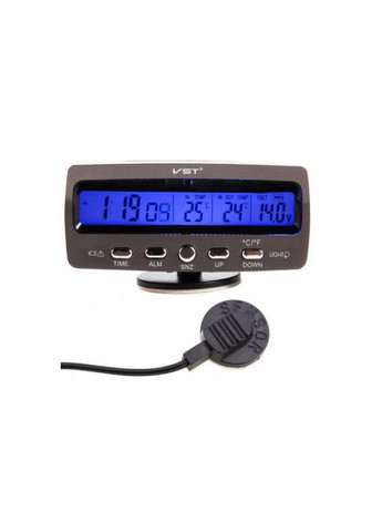 Автомобильные часы – термометр с вольтметром VST 7045V UKC (317192241)