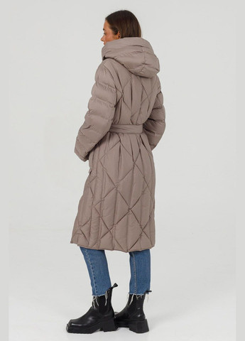 Серая зимняя пальто Lora