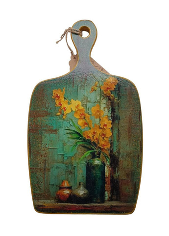 Обробна дошка Жовті квіти Handmade (307924680)