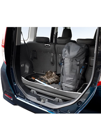 Захисний водонепроникний килимок у багажник машини автомобіля з липучками для формування бортика 105х57 см (479956-Prob) Unbranded (327215459)