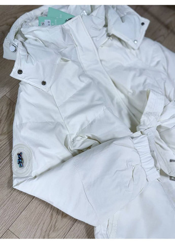 Біла демісезонна куртка, колір білий No Brand