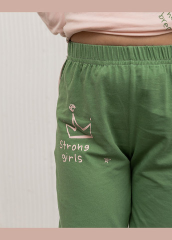 Персикова підліткова піжама на дівчинку зі штанами Nicoletta