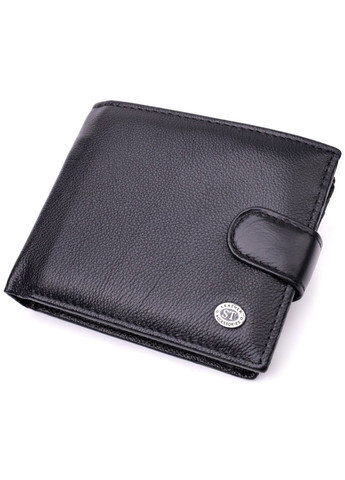 Мужской кожаный бумажник 12,5х10х2 см st leather (288047259)