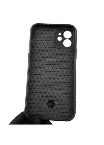 Чохол для iPhone 12 броньований з кільцем-тримачем підставкою зі шторкою на айфон 12 чорний rg1 Apple (366230649)