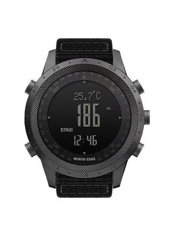 Наручные часы мужские с компасом Desert 5BAR Черный (3270) North Edge (363319026)
