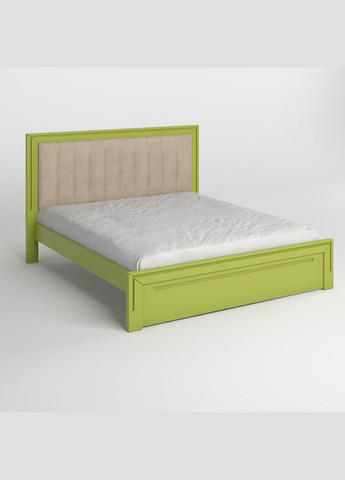 Двоспальне дерев'яне ліжко Торонто Т1 /Аляска 23 (бежевий) 140х200 см (MBG-7316) Mebigrand (368279040)