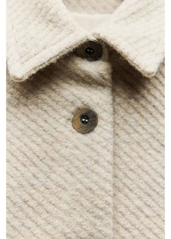 Бежевое Пальто Zara