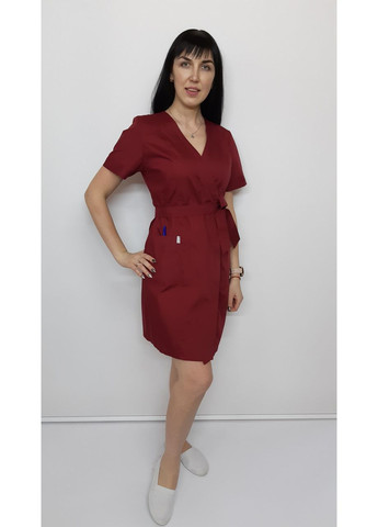 Жіночий медичний халат Бель бавовна короткий рукав 46, No Brand (361360476)