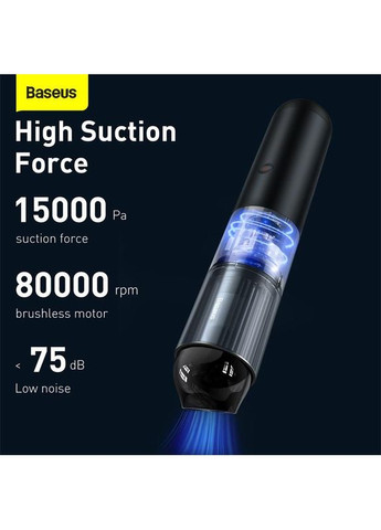 Автопылесос A3 Car Vacuum Cleaner (15000pa) Черный (CRXCQA3-0A) Пылесос A3 Baseus (366664734)