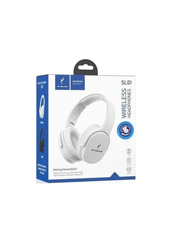 Bluetooth-гарнітура SL01 White (SDBTE-000185) SkyDolphin (370621952)