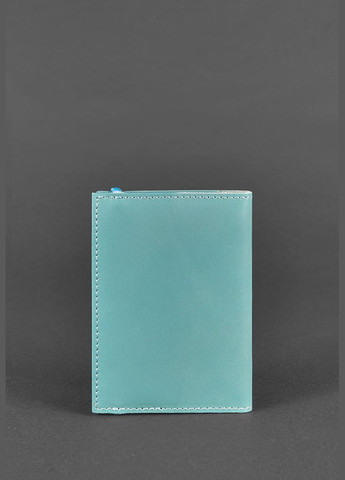 Шкіряна обкладинка для паспорта 1.0 бірюзова (A-026636) BlankNote (329743068)