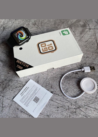 Смарт Часы T500 Smart Watch с переменным ремешком, оповещениями из соцсетей, пульсометром, звонками No Brand (339094660)