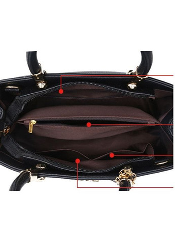 Модна жіноча сумка з брелоком, стильна велика жіноча сумочка екошкіра No Brand (334730022)