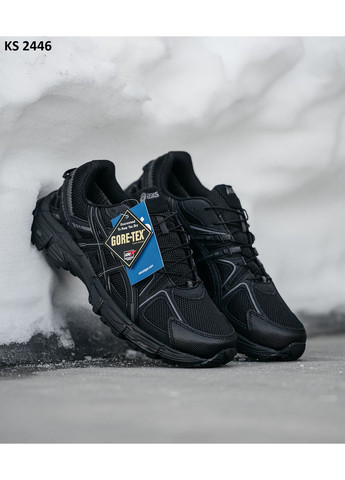 КРОССОВКИ ЖЕНСКИЕ ASICS GEL-KAHANA 8 BLACK АСИКС ГЕЛЬ КАХАНО No Brand чёрные демисезоны (368858097)