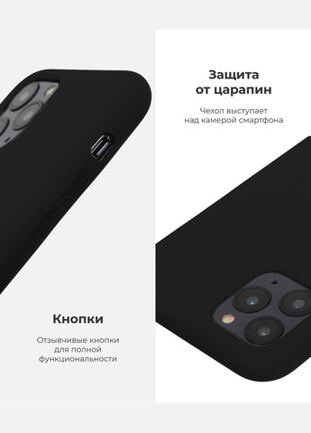 Чехол Solid Series для Apple iPhone 12 mini Black (ARM57518) ORIGINAL (343050126)