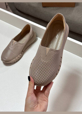 Бежевые мокасины Prellesta