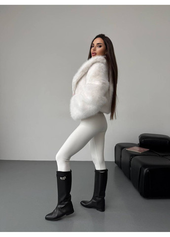 Укороченная шуба из меха из шерсти и ангоры ❄️❄️❄️ Україна (369563134)