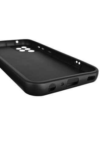 Чехол силиконовый Soft Touch с 3D принтом для Galaxy A52s (SM-A528F) черный (Полная защита камеры) Samsung (373670700)