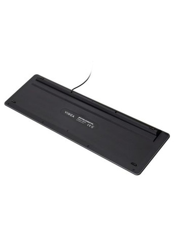 Клавіатура Vinga KB735 black-grey (268146039)