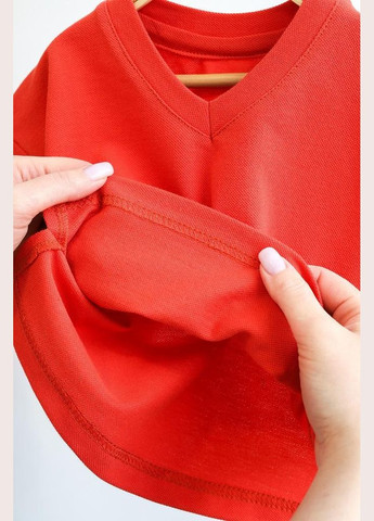 Червона футболка дитяча jade цегляний Magbaby