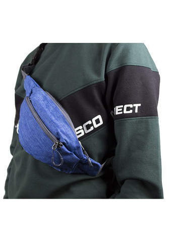 Мужская текстильная сумка на пояс Y302-19BLUES синяя Dovhani (370848550)