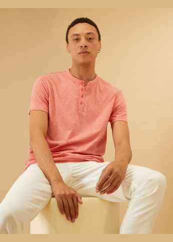 Розовая футболка basic,розовый, Kiabi