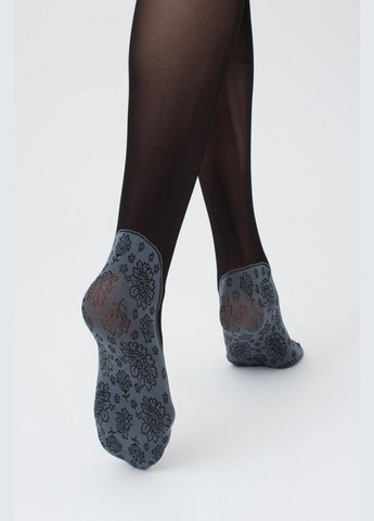 Колготки женские фантазийные с трусиками и широким эластичным поясом 40 den Giulia SAPPHIRE (297927104)