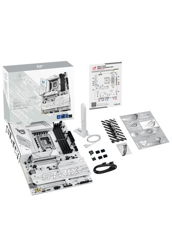 Материнcька плата ROG STRIX B860-A GAMING WIFI s1851 B860 4xDDR5 M.2 DP HDMI USB Type-C Wi-Fi BT ATX білий Asus (316796069)